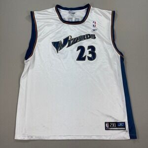 Vintage Michael Jordan #23 Washington Wizards NBA Jersey Men's‎ 2XL White Reebok